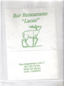 BAR RESTAURANTE LUCAS
